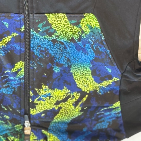 Champion Black and Multicolor Kids Hoodie - Picture 2 of 5